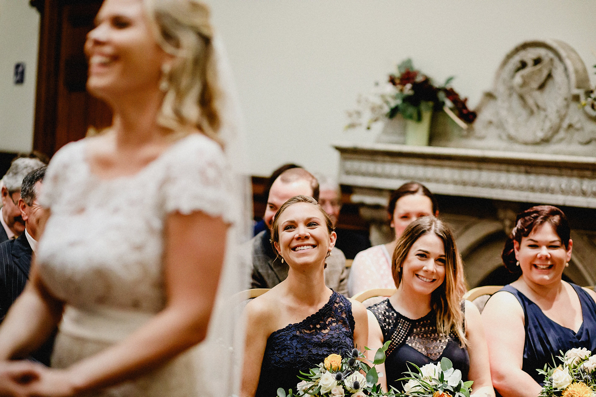 bridesmaids and sisters