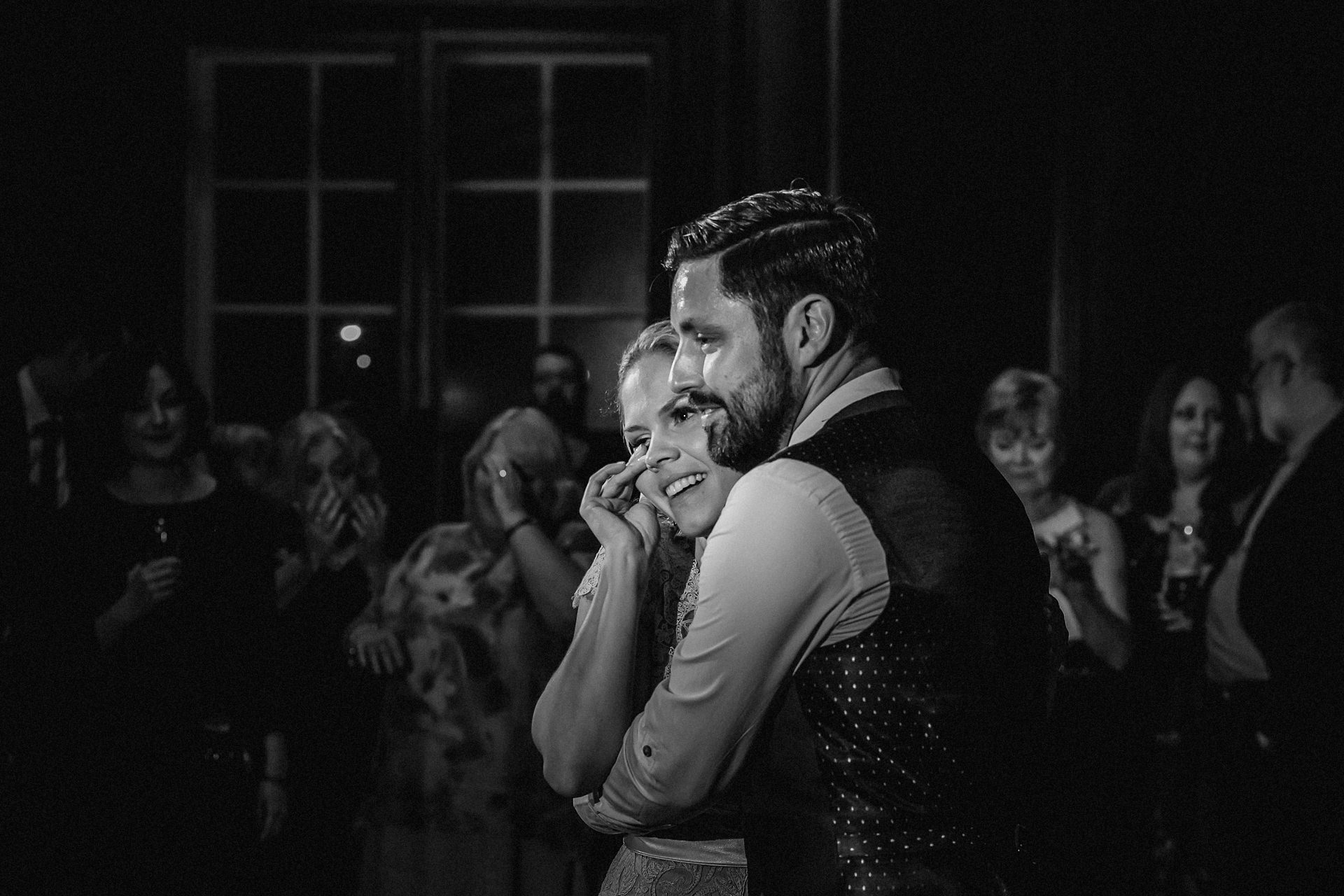 crying at the wedding