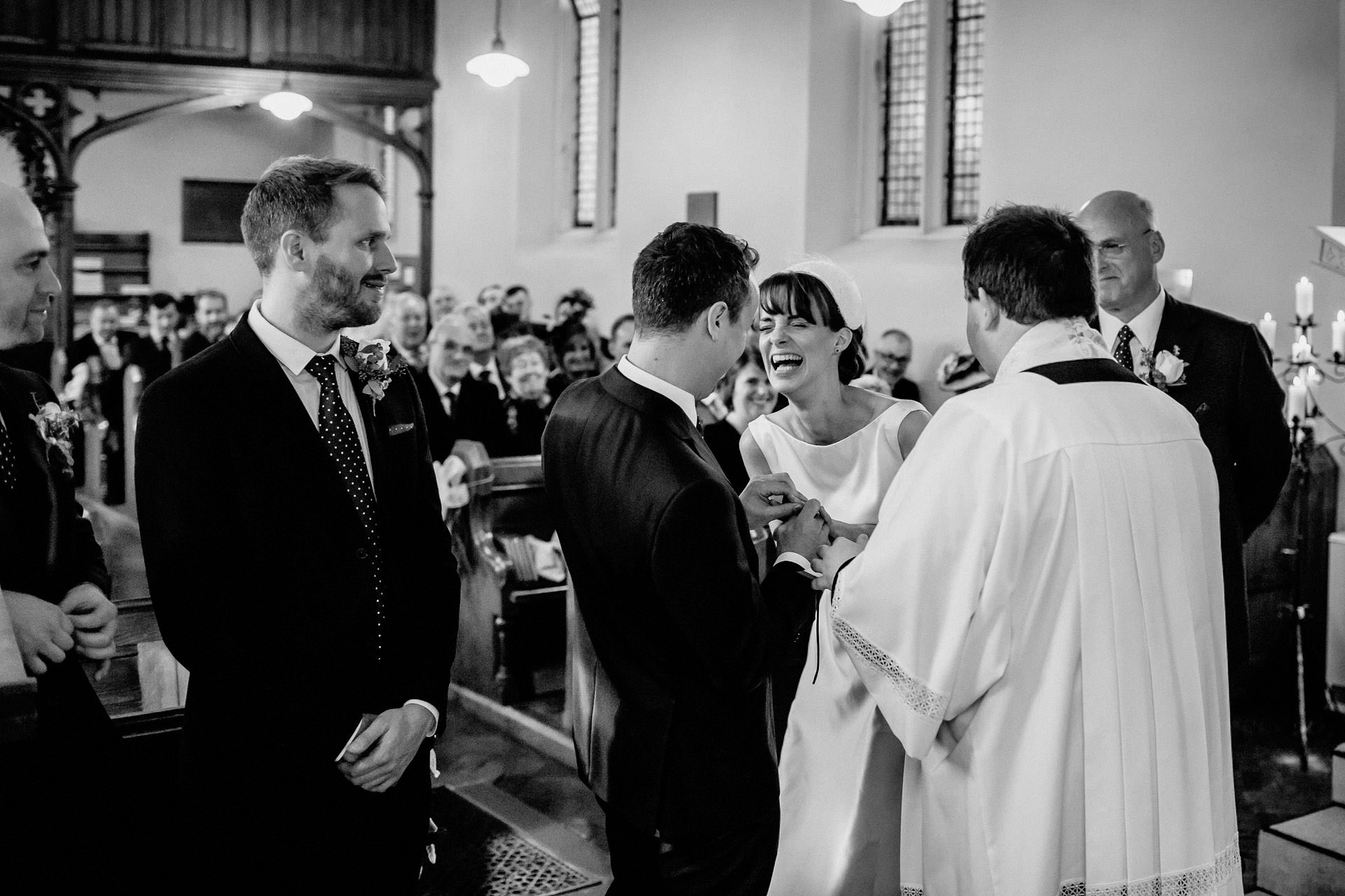 laughter in the church