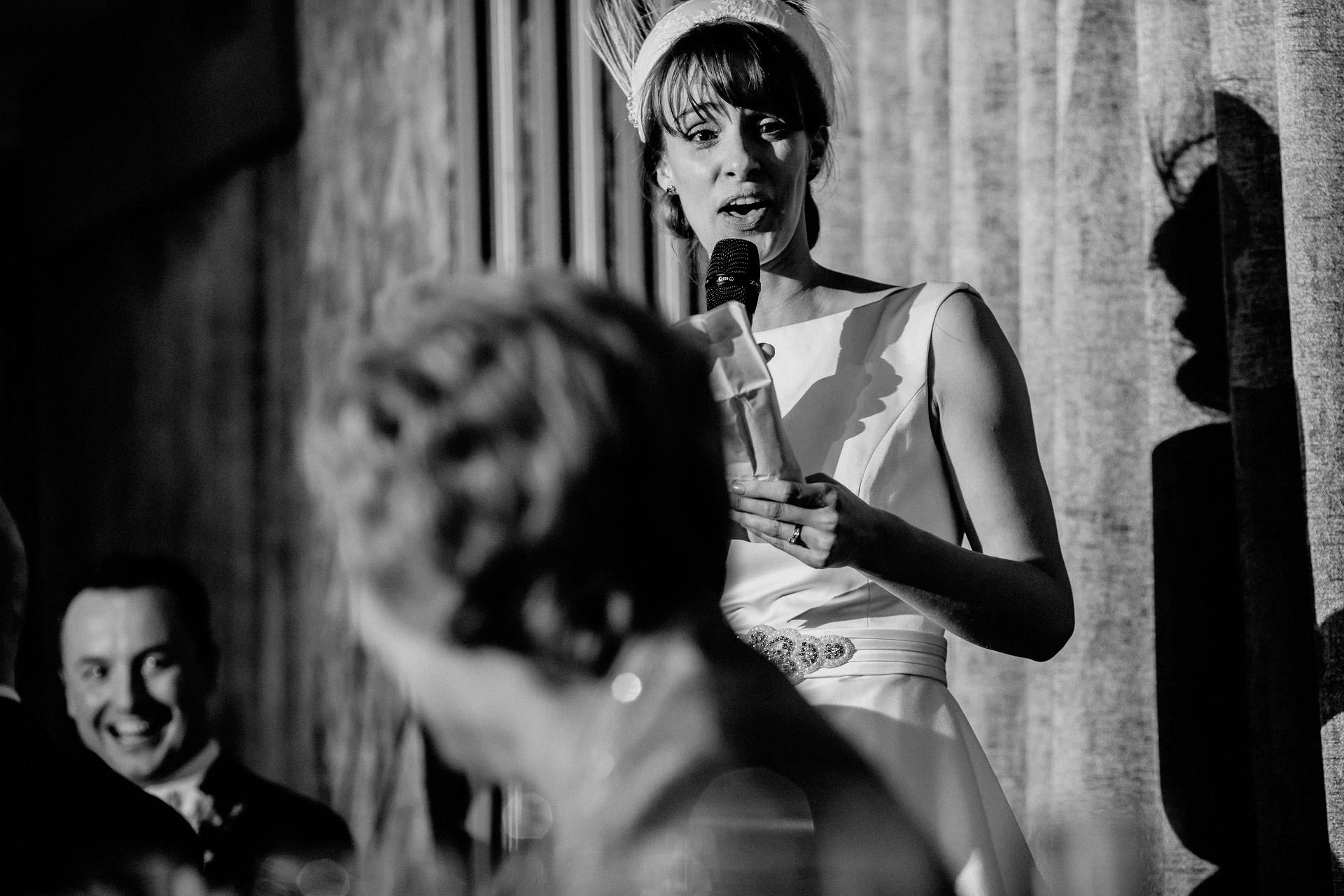 brides speech